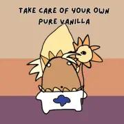 Take Care of Your Own Pure Vanilla Logo